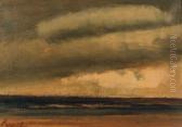 A Seascape Oil Painting by Constant Permeke