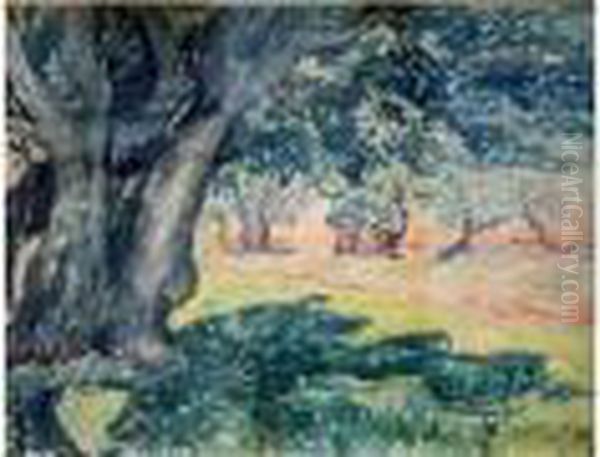 Vieil Arbre (1912) Oil Painting by Jean Peske