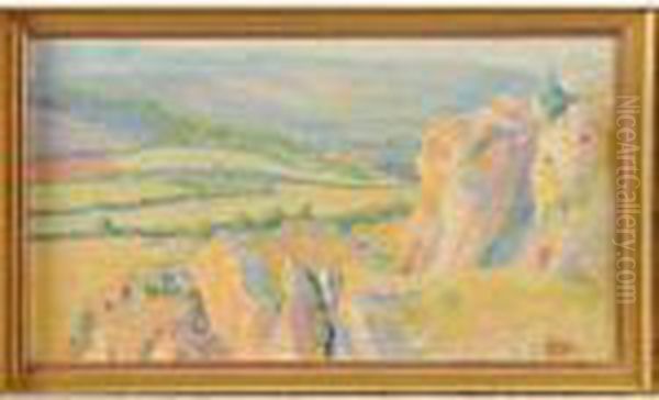  Paysage Du Sud  Oil Painting by Hippolyte Petitjean