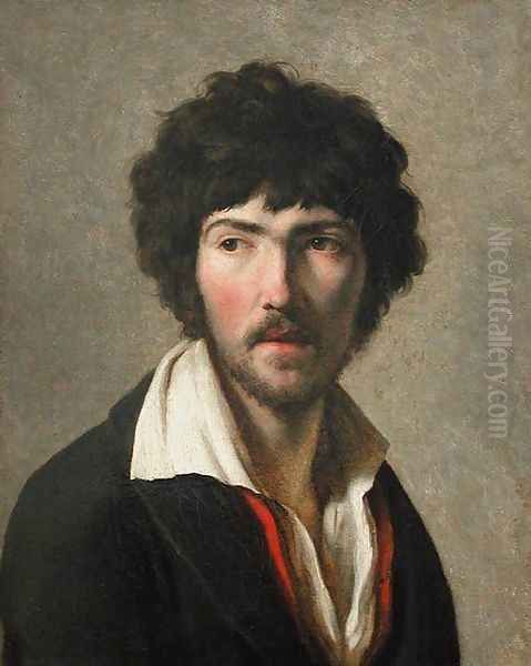 Portrait of Maurice Quay 1797-99 Oil Painting by Henri-Francois Riesener