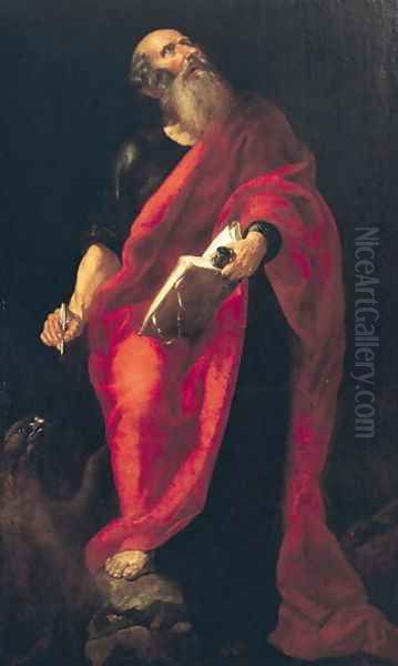 St. John the Evangelist Oil Painting by Francisco Ribalta