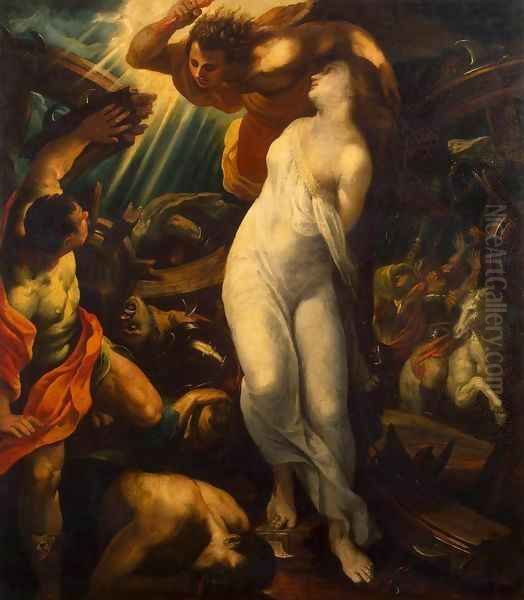 Martyrdom of St Catherine Oil Painting by Francisco Ribalta