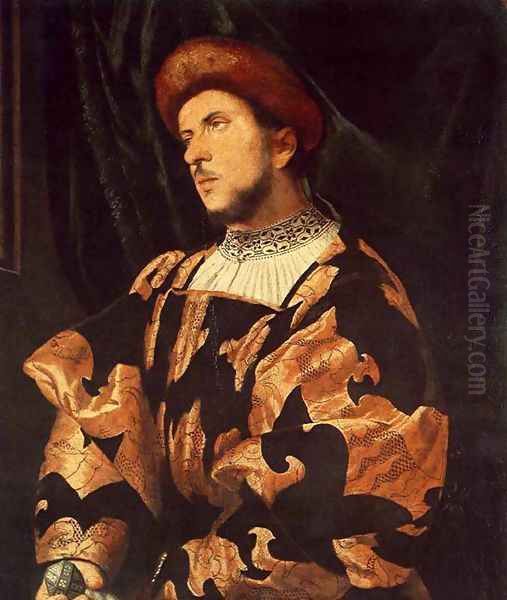 Portrait of a Man 1516-19 Oil Painting by Gerolamo Romanino