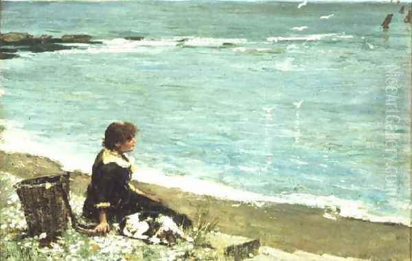 Peaceful Thoughts Oil Painting by John Robertson Reid