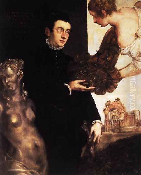 Portrait of Ottavio Strada 1567-68 Oil Painting by Marietta Robusti