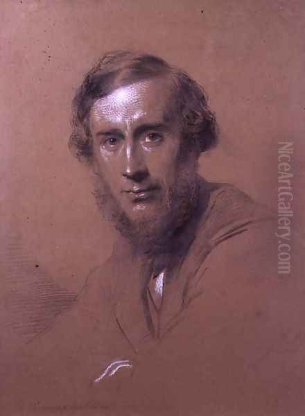 John Tyndall 1820-93 1864 Oil Painting by George Richmond