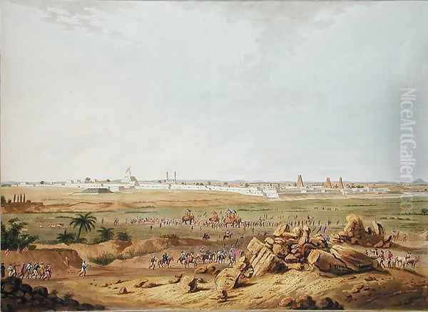 East View of Seringapatam on 15th May 1791, 1804 Oil Painting by Robert H.Colebrooke