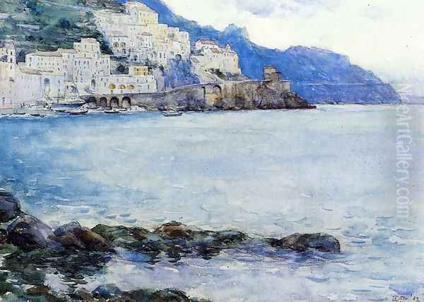 Amalfi Oil Painting by Louis Ritter