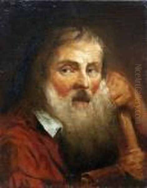 Hl. Paulus. Oil Painting by Giovanni Battista Piazzetta