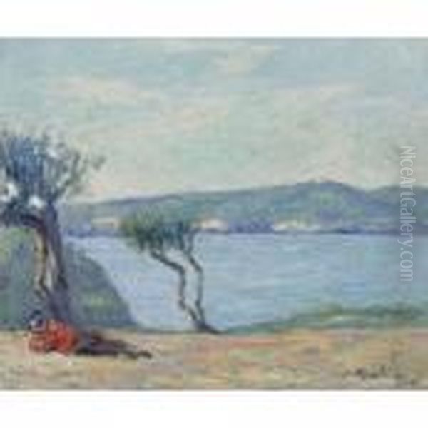 Le Repos Au Bord Du Lac Oil Painting by Francis Picabia