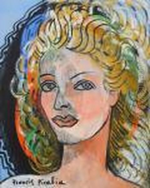 La Blonde Oil Painting by Francis Picabia