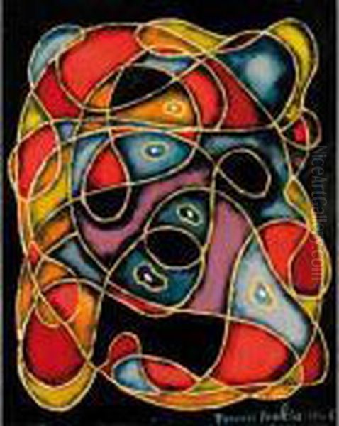 Composition Oil Painting by Francis Picabia