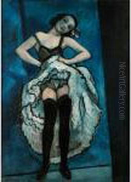 French Cancan Oil Painting by Francis Picabia