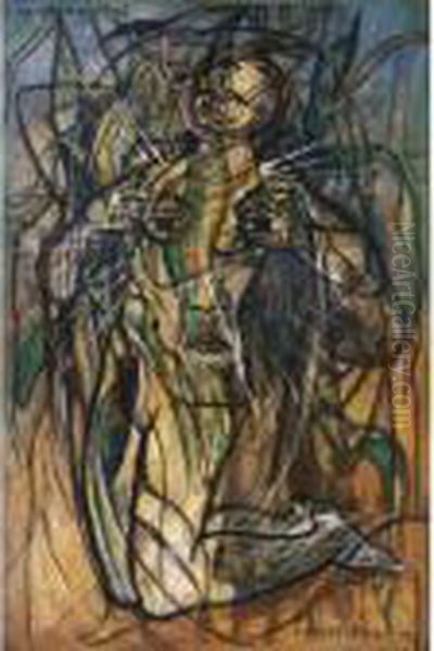 Saint Antoine Oil Painting by Francis Picabia