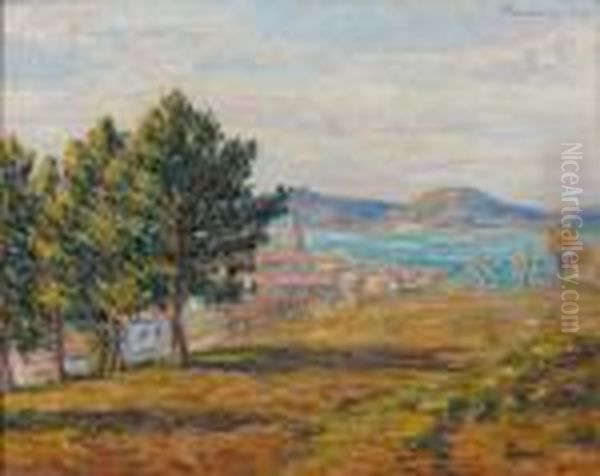 Vue De Saint-tropez Oil Painting by Francis Picabia