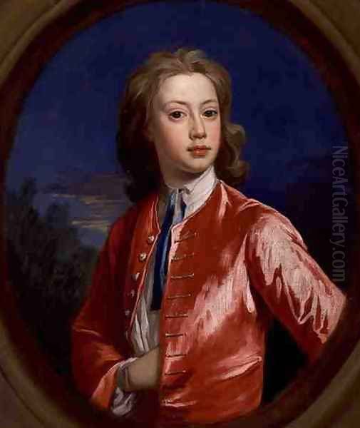 Nathaniel Seymour, c.1730-35 Oil Painting by Jonathan Richardson