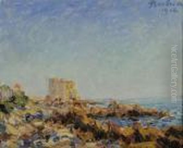 L'ile Saint Honorat Oil Painting by Francis Picabia