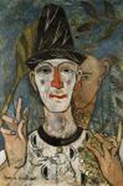 Pierrot Oil Painting by Francis Picabia