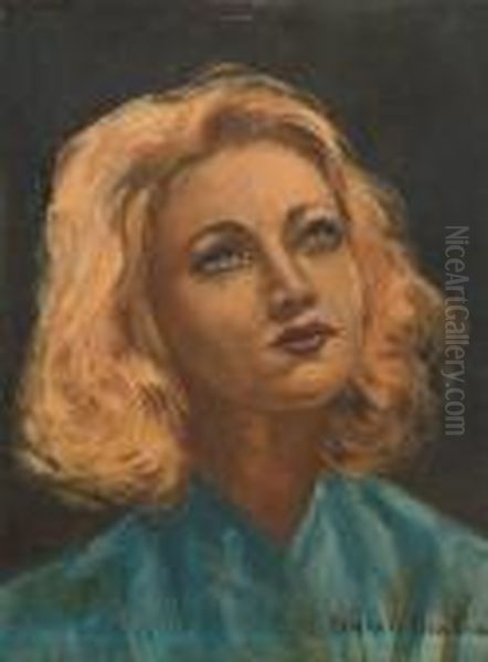 Portrait De Femme Oil Painting by Francis Picabia