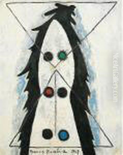 Composition Oil Painting by Francis Picabia