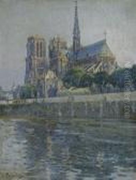 Notre-dame De Paris Oil Painting by Francis Picabia