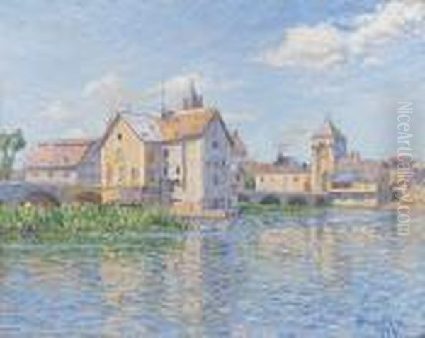 Moret-sur-loing Oil Painting by Francis Picabia