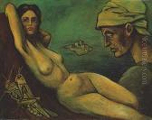 Les Quatre Ages De La Femme Oil Painting by Francis Picabia