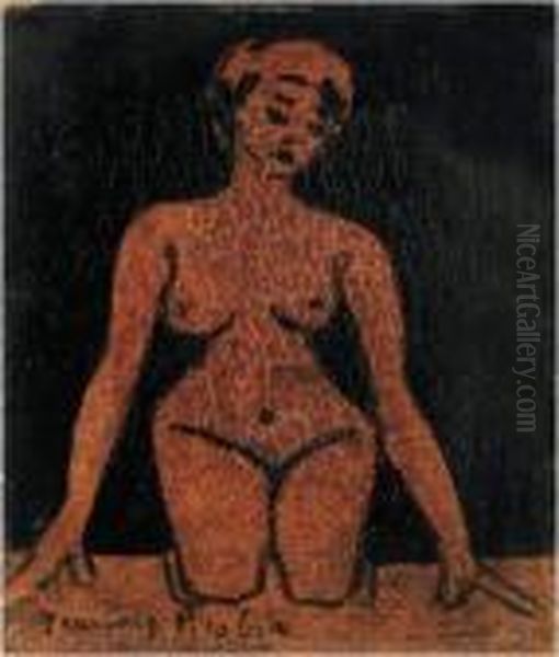 Nu Oil Painting by Francis Picabia