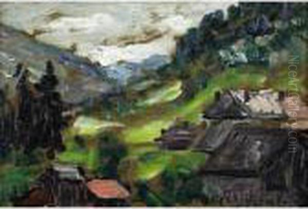 Paysage Oil Painting by Francis Picabia