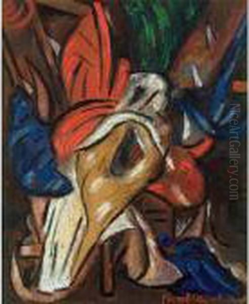 Composition Oil Painting by Francis Picabia