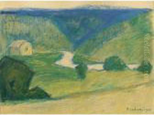 Paysage Oil Painting by Francis Picabia