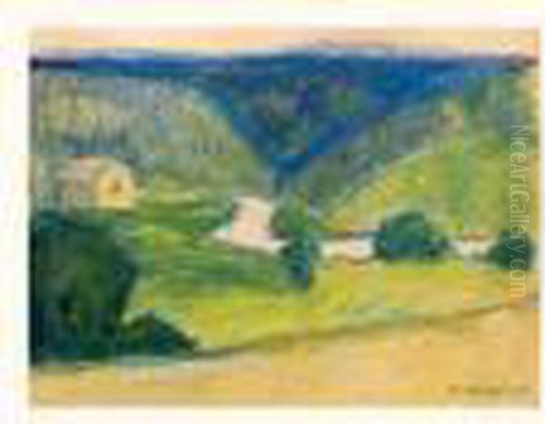 Paysage Oil Painting by Francis Picabia