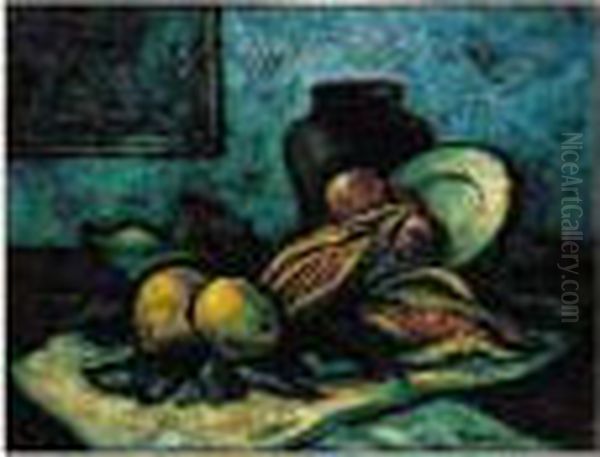 Nature Morte Au Mais Oil Painting by Francis Picabia