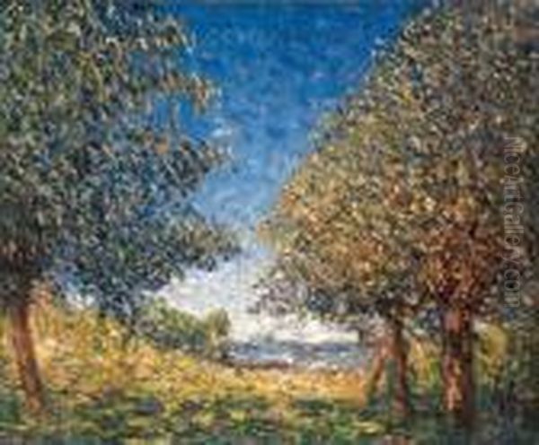 Effet De Soleil Condes Oil Painting by Francis Picabia