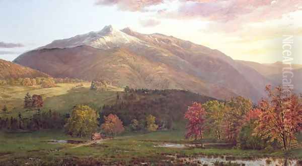 Mount Monroe and Adams, c.1874 Oil Painting by Horace Wolcott Robbins