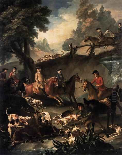 The Kill 2 Oil Painting by Pieter Jan van Reijsschoot