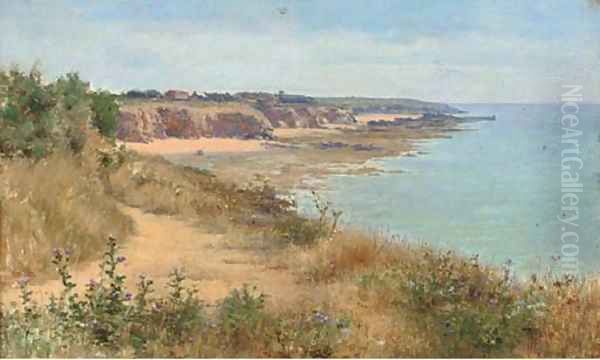 Pointe de Trevignon Oil Painting by Auguste Raynaud