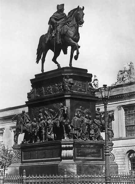 Equestrian Statue of Frederick the Great Oil Painting by Christian Daniel Rauch