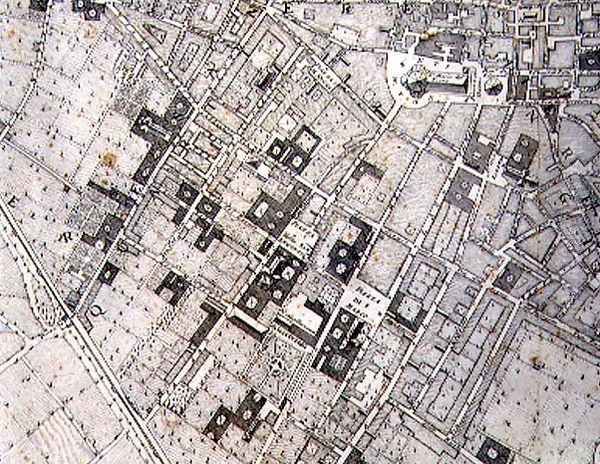 Map of Florence, 1731 Oil Painting by Ferdinando Ruggeri