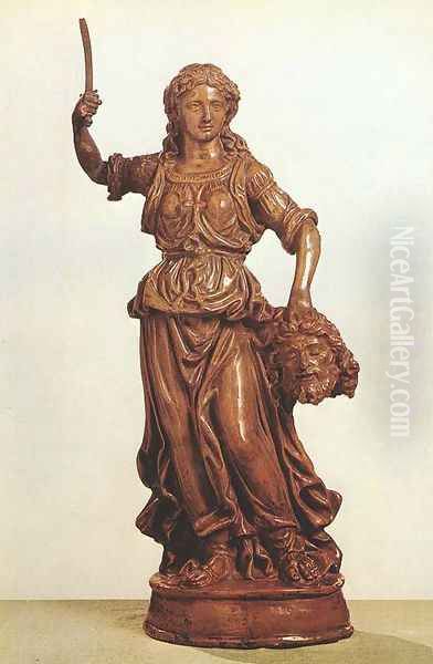 Judith Oil Painting by Giovanni della Robbia