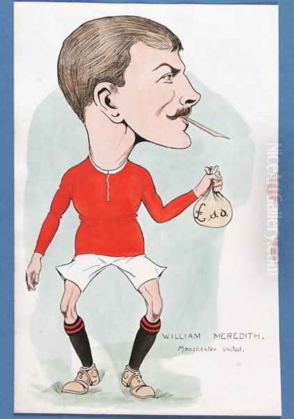 William Meredith, Manchester United Oil Painting by Rip