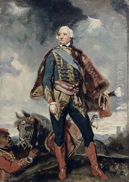 Philippe Egalite, Duke of Orleans Oil Painting by Camille-Joseph-Etienne Roqueplan