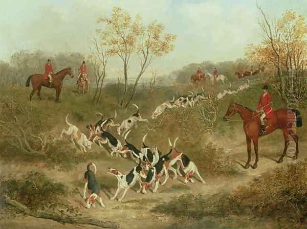 On the Scent, 1846 Oil Painting by James Russell Ryott