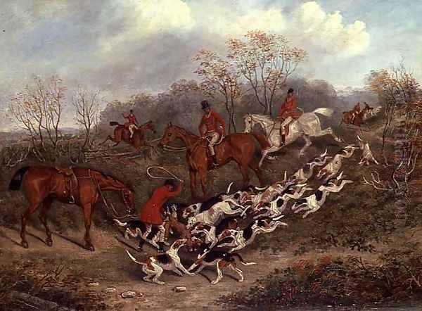 The Kill, 1846 Oil Painting by James Russell Ryott