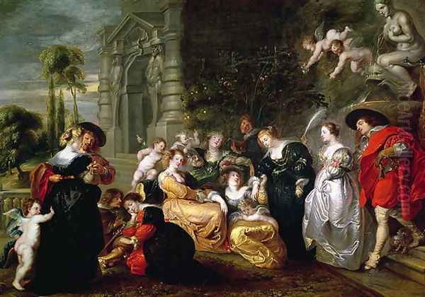 The Garden of Love Oil Painting by Peter Paul Rubens