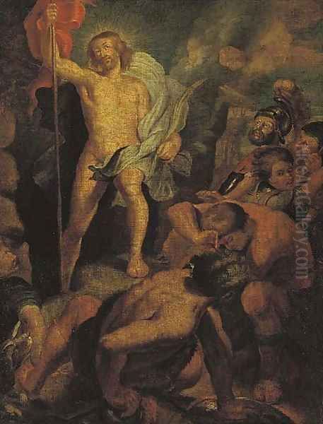 The Resurrection Oil Painting by Peter Paul Rubens