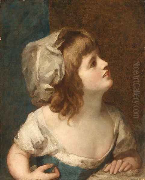 Untitled Oil Painting by George Romney