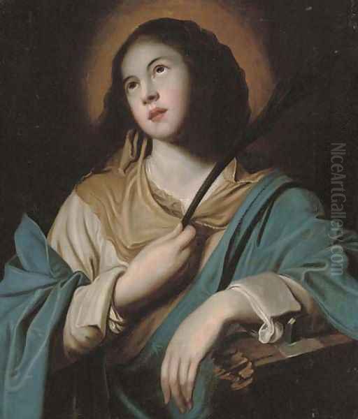 Saint Catherine of Alexandria Oil Painting by Guido Reni