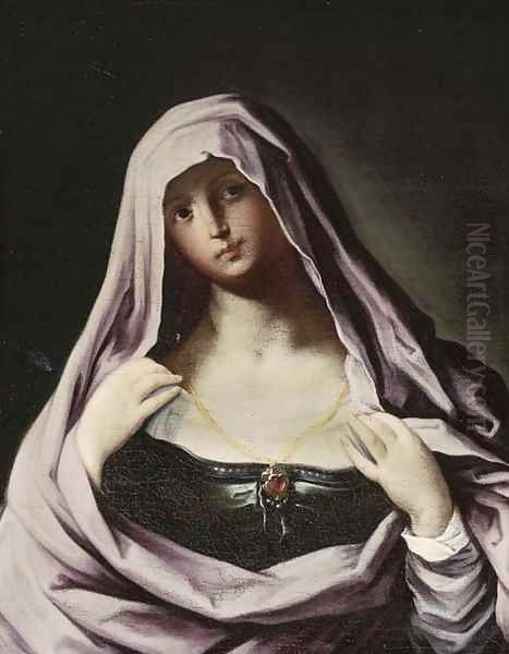 A female Saint Oil Painting by Guido Reni