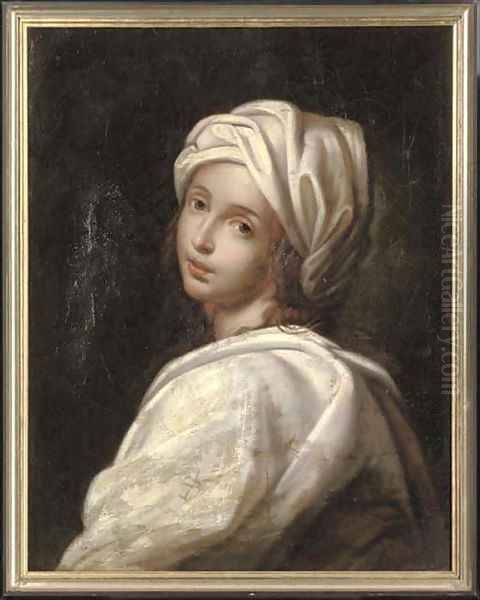 Portrait of Beatrice Cenci 3 Oil Painting by Guido Reni